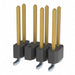 TSM-104-02-L-DV-005 by Samtec Inc. - CONNECTOR HEADER SMD 8POS 2.54MM