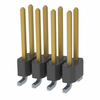 TSM-104-02-F-DV by Samtec Inc. - CONNECTOR HEADER SMD 8POS 2.54MM