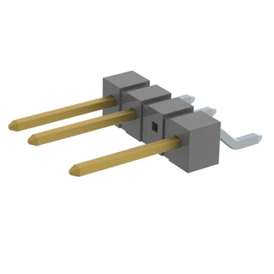 TSM-104-02-S-SH-002 by Samtec Inc. - CONNECTOR HEADER SMD R/A 4POS 2.54MM