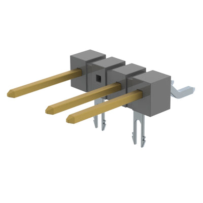 TSM-104-02-S-SH-LC-003 by Samtec Inc. - CONNECTOR HEADER SMD R/A 4POS 2.54MM