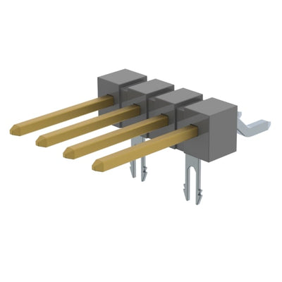 TSM-104-02-S-SH-LC-TR by Samtec Inc. - CONNECTOR HEADER SMD R/A 4POS 2.54MM