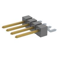 TSM-104-02-S-SH by Samtec Inc. - CONNECTOR HEADER SMD R/A 4POS 2.54MM