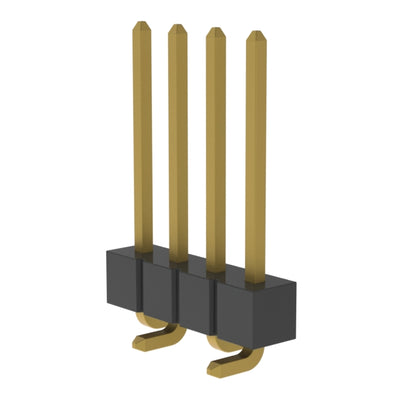 TSM-104-03-G-SV by Samtec Inc. - CONNECTOR HEADER SMD 4POS 2.54MM