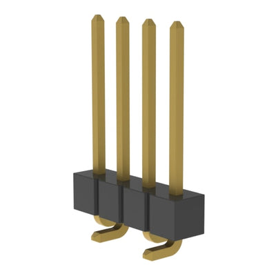 TSM-104-03-H-SV by Samtec Inc. - CONNECTOR HEADER SMD 4POS 2.54MM