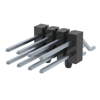 TSM-104-03-T-DH-A by Samtec Inc. - CONNECTOR HEADER SMD R/A 8POS 2.54MM