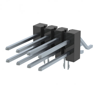 TSM-104-03-T-DH-LC by Samtec Inc. - CONNECTOR HEADER SMD R/A 8POS 2.54MM