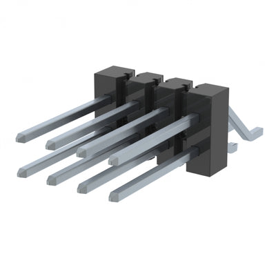 TSM-104-03-T-DH-K by Samtec Inc. - CONNECTOR HEADER SMD R/A 8POS 2.54MM