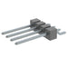 TSM-104-03-T-SH by Samtec Inc. - CONNECTOR HEADER SMD R/A 4POS 2.54MM