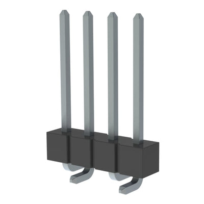 TSM-104-03-TM-SV-P by Samtec Inc. - CONNECTOR HEADER SMD 4POS 2.54MM