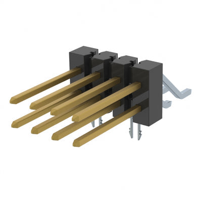 TSM-104-03-L-DH-LC-K-TR by Samtec Inc. - CONNECTOR HEADER SMD R/A 8POS 2.54MM