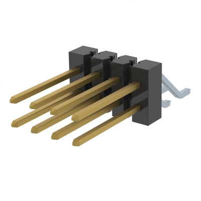 TSM-104-03-S-DH by Samtec Inc. - CONNECTOR HEADER SMD R/A 8POS 2.54MM