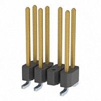 TSM-104-03-S-DV-003 by Samtec Inc. - CONNECTOR HEADER SMD 8POS 2.54MM
