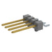 TSM-104-03-F-SH-A-P-TR by Samtec Inc. - CONNECTOR HEADER SMD R/A 4POS 2.54MM