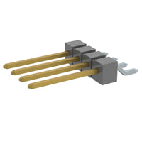 TSM-104-03-F-SH-TR by Samtec Inc. - CONNECTOR HEADER SMD R/A 4POS 2.54MM