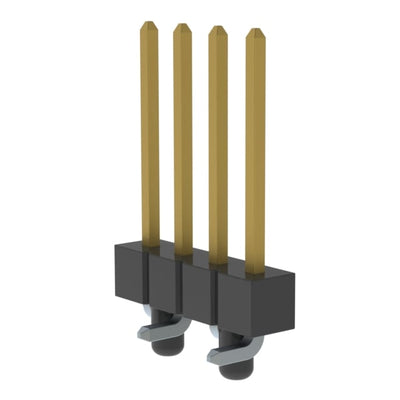 TSM-104-03-L-SV-A by Samtec Inc. - CONNECTOR HEADER SMD 4POS 2.54MM