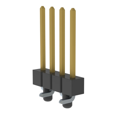 TSM-104-03-L-SV-A-P-TR by Samtec Inc. - CONNECTOR HEADER SMD 4POS 2.54MM