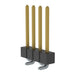 TSM-104-03-L-SV-P by Samtec Inc. - CONNECTOR HEADER SMD 4POS 2.54MM