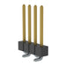TSM-104-03-LM-SV-P-TR by Samtec Inc. - CONNECTOR HEADER SMD 4POS 2.54MM