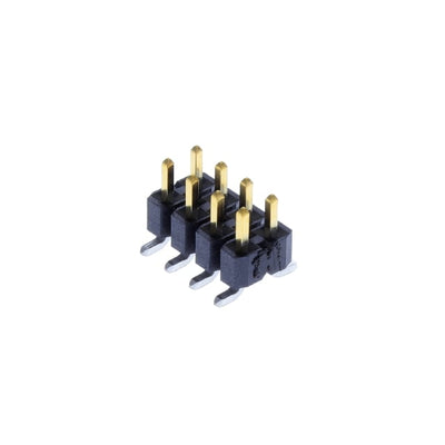 TSM-104-04-S-DV by Samtec Inc. - CONNECTOR HEADER SMD 8POS 2.54MM