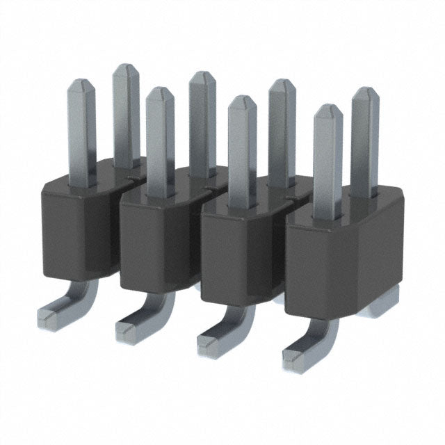 TSM-104-04-TM-DV-TR by Samtec Inc. - CONNECTOR HEADER SMD 8POS 2.54MM