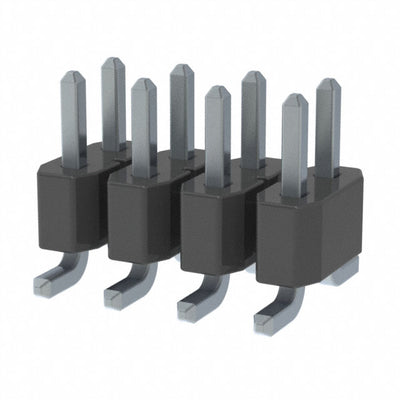 TSM-104-04-T-DV by Samtec Inc. - CONNECTOR HEADER SMD 8POS 2.54MM