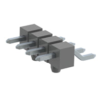 TSM-104-04-TM-SH-A by Samtec Inc. - CONNECTOR HEADER SMD R/A 4POS 2.54MM
