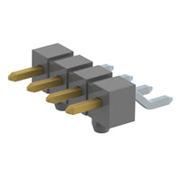 TSM-104-04-L-SH-A-K by Samtec Inc. - CONNECTOR HEADER SMD R/A 4POS 2.54MM