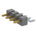 TSM-104-04-F-SH by Samtec Inc. - CONNECTOR HEADER SMD R/A 4POS 2.54MM