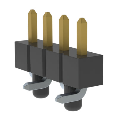 TSM-104-04-L-SV-A by Samtec Inc. - CONNECTOR HEADER SMD 4POS 2.54MM