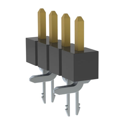 TSM-104-04-L-SV-LC-TR by Samtec Inc. - CONNECTOR HEADER SMD 4POS 2.54MM