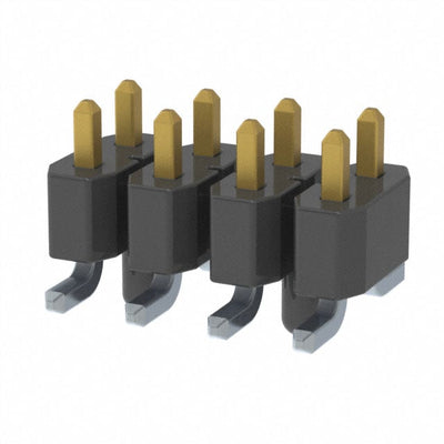 TSM-104-05-S-DV-A by Samtec Inc. - CONNECTOR HEADER SMD 8POS 2.54MM