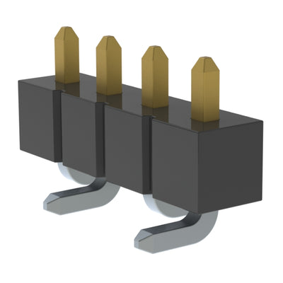 TSM-104-05-S-SV-P by Samtec Inc. - CONNECTOR HEADER SMD 4POS 2.54MM