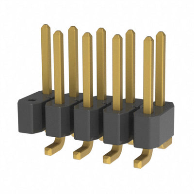 TSM-105-01-G-DV-009-P by Samtec Inc. - CONNECTOR HEADER SMD 10POS 2.54MM