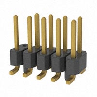 TSM-105-01-H-DV-A-010 by Samtec Inc. - CONNECTOR HEADER SMD 10POS 2.54MM