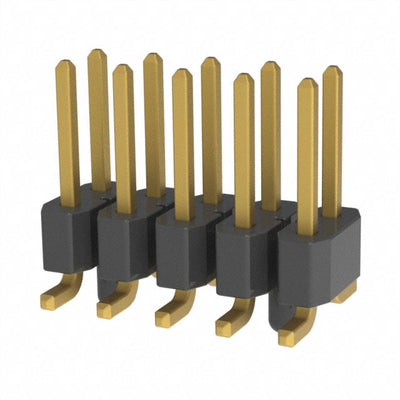 TSM-105-01-G-DV-A by Samtec Inc. - CONNECTOR HEADER SMD 10POS 2.54MM