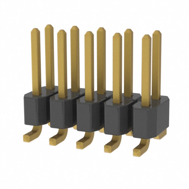 TSM-105-01-H-DV-P-TR by Samtec Inc. - CONNECTOR HEADER SMD 10POS 2.54MM