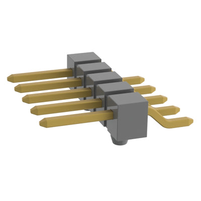 TSM-105-01-G-SH-A-P-TR by Samtec Inc. - CONNECTOR HEADER SMD R/A 5POS 2.54MM