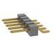 TSM-105-01-G-SH by Samtec Inc. - CONNECTOR HEADER SMD R/A 5POS 2.54MM