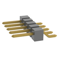 TSM-105-01-G-SH-K-TR by Samtec Inc. - CONNECTOR HEADER SMD R/A 5POS 2.54MM