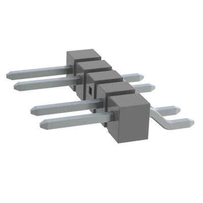 TSM-105-01-T-SH-003-TR by Samtec Inc. - CONNECTOR HEADER SMD R/A 5POS 2.54MM
