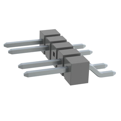 TSM-105-01-T-SH-003 by Samtec Inc. - CONNECTOR HEADER SMD R/A 5POS 2.54MM