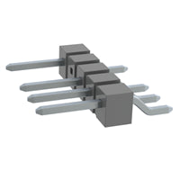 TSM-105-01-TM-SH-004 by Samtec Inc. - CONNECTOR HEADER SMD R/A 5POS 2.54MM