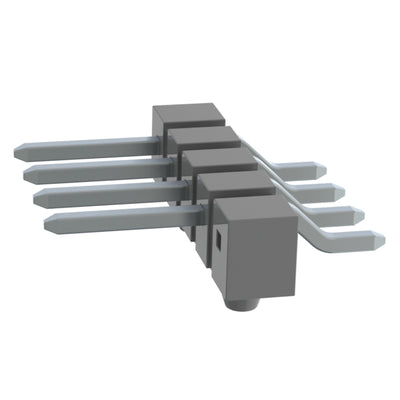 TSM-105-01-T-SH-A-001-K-TR by Samtec Inc. - CONNECTOR HEADER SMD R/A 5POS 2.54MM