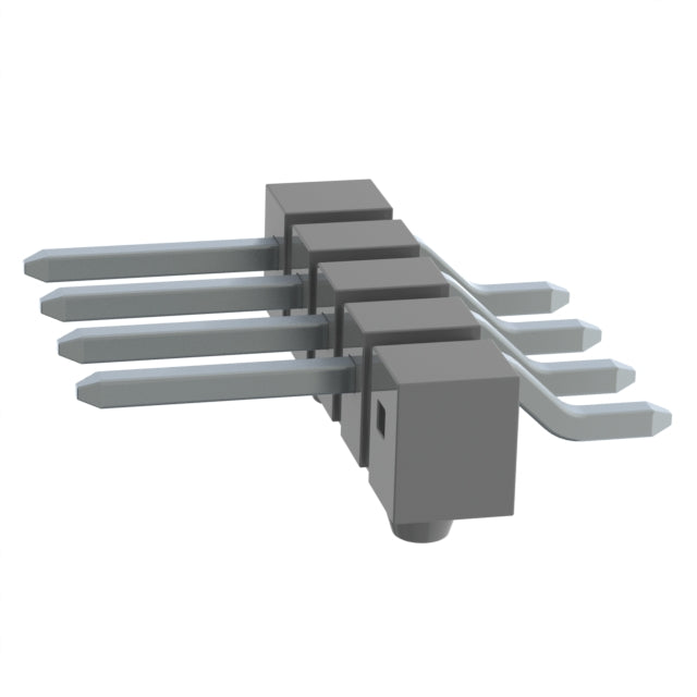 TSM-105-01-T-SH-A-001-K-TR by Samtec Inc. - CONNECTOR HEADER SMD R/A 5POS 2.54MM