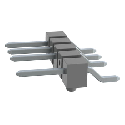 TSM-105-01-T-SH-A-002-TR by Samtec Inc. - CONNECTOR HEADER SMD R/A 5POS 2.54MM