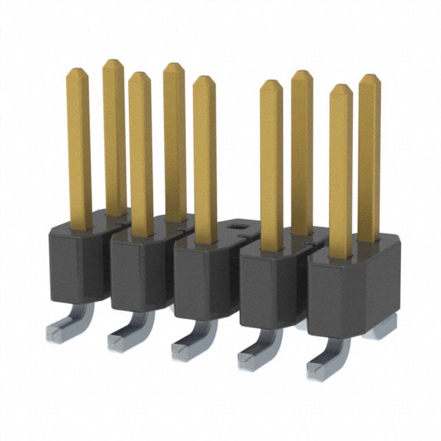 TSM-105-01-S-DV-006 by Samtec Inc. - CONNECTOR HEADER SMD 10POS 2.54MM