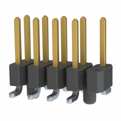 TSM-105-01-L-DV-A-001 by Samtec Inc. - CONNECTOR HEADER SMD 10POS 2.54MM