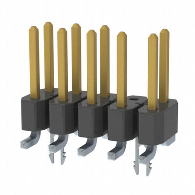 TSM-105-01-L-DV-LC-004 by Samtec Inc. - CONNECTOR HEADER SMD 10POS 2.54MM