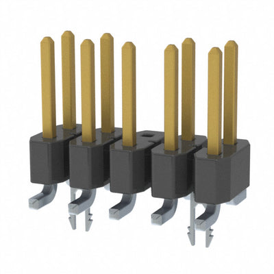 TSM-105-01-L-DV-LC-006 by Samtec Inc. - CONNECTOR HEADER SMD 10POS 2.54MM