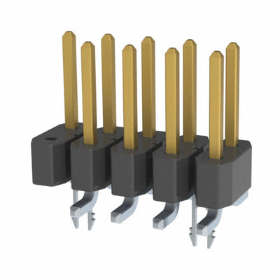 TSM-105-01-S-DV-LC-009-P-TR by Samtec Inc. - CONNECTOR HEADER SMD 10POS 2.54MM